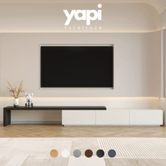 Kệ Tivi Phong Cách Tối Giản, Thiết Kế Chữ L Sang Trọng 200x40x34cm Yapi-917