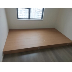 Giường Bệt Tatami, Bục Gỗ Hiện Đại Có LED Kiểu Nhật, Giường Cho Homestay 240x180x10cm Yapi-544