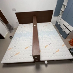 Giường Ngủ Sinh Đôi Cho Bé Có Vách Ngăn Và Tủ Lư Trữ 140cmx200cm Yapi-545