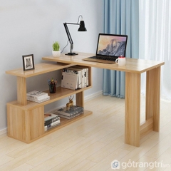 Bàn Học Bàn Làm Việc Chữ L GHC-4155-2 - Nội Thất Phòng Làm Việc