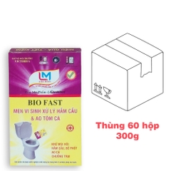 Bột men vi sinh xử lý hầm cầu & ao tôm cá LM 300gr