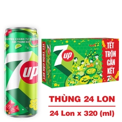 Nước ngọt 7Up vị chanh 320ml