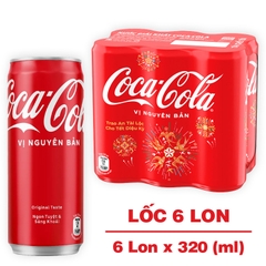 Nước ngọt Coca Cola 320ml (Vị nguyên bản)