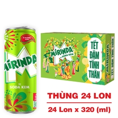 Nước ngọt Mirinda vị soda kem 320ml