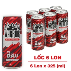 Nước tăng lực Warrior hương dâu 325ml