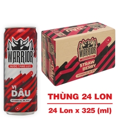 Nước tăng lực Warrior hương dâu 325ml