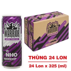 Nước tăng lực Warrior hương nho 325ml