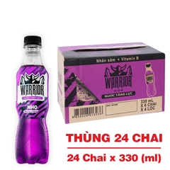 Nước tăng lực Warrior hương nho 330ml