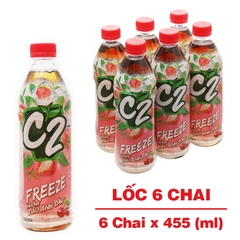 Trà đen C2 hương dâu anh đào 455ml