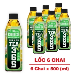 Trà Tea365 hương chanh sả 500ml