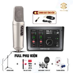 Combo Thu Âm Rode NT2-A + SSL MK2