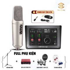 Combo Thu Âm Rode NT2-A + SSL MK2 (Boxlive 379)