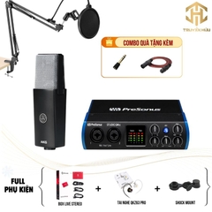 Combo Livestream STUDIO 24C + Mic C104 (Boxlive 378)