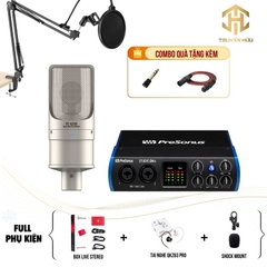 Combo Livestream STUDIO 24C + Mic K200 (Boxlive 378)
