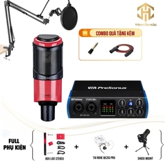Combo Livestream STUDIO 24C + Mic K320 (Boxlive 378)