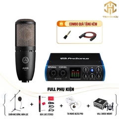 Combo Livestream STUDIO 24C + Mic P220 (Boxlive 378)