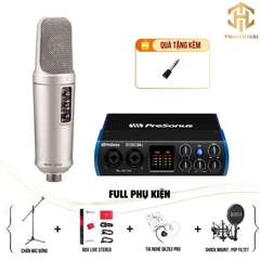 Combo Livestream STUDIO 24C + Mic RODE NT2-A (Boxlive 378)