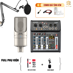 Combo Livestream Italian Stage 2MIX4 Pro+ Micro K200 (Boxlive 378)