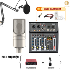 Combo Livestream Italian Stage 2MIX4 Pro+ Micro K200 (Boxlive 379)