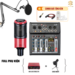 Combo Livestream Italian Stage 2MIX4 Pro+ Micro K320 (Boxlive 379)