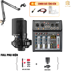 Combo Livestream Italian Stage 2MIX4 Pro+ Micro SM8B (Boxlive 378)