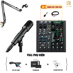 Combo Livestream MACKIE PROFX 6V3 + Micro 5600 (Dây live 3 màu)