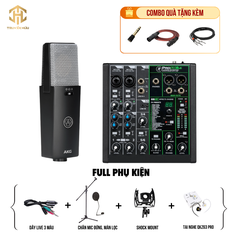 Combo Livestream MACKIE PROFX 6V3 + Micro C114 (Dây live 3 màu)
