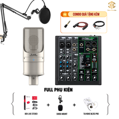 Combo Livestream MACKIE PROFX 6V3 + Micro K200 (Boxlive 378)