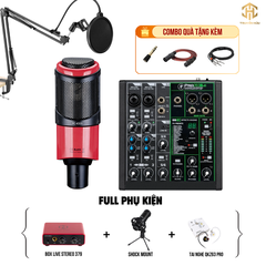 Combo Livestream MACKIE PROFX 6V3 + Micro K320 (Boxlive 379)
