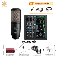 Combo Livestream MACKIE PROFX 6V3 + Micro P220 (Boxlive 379)
