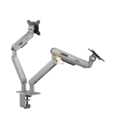 Giá treo màn hình đôi AOC AM420S - Bạc | 17 - 34 inch