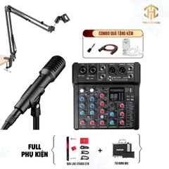 Combo Livestream Mixer AMX06 + Micro 5600 (Boxlive 378)