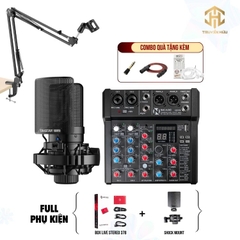 Combo Livestream Mixer AMX06 + Micro SM8B (Boxlive 378)