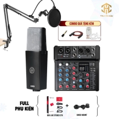 Combo Livestream Mixer AMX06 + Micro C104 (Boxlive 378)