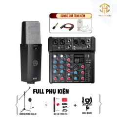 Combo Livestream Mixer AMX06 + Micro C114 (Boxlive 378)
