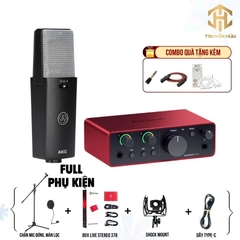 Combo Livestream Solo Gen 4 + C114 (Box Live 378)