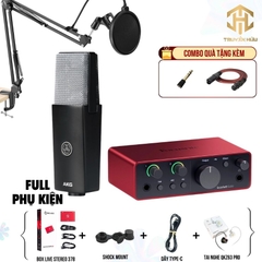 Combo Livestream Solo Gen 4 + C104 + Tai nghe QKZ63 Pro (Box Live 378)