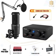 Combo Livestream Audio Box Go + Micro AT2020 (Boxlive 379)