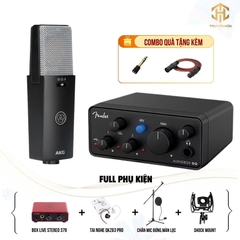 Combo Livestream Audio Box Go + Micro C114 (Boxlive 379)