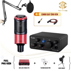 Combo Livestream Audio Box Go + Micro K320 (Boxlive 379)