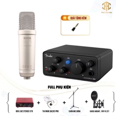 Combo Livestream Audio Box Go + Micro Rode NT1 (Boxlive 379)