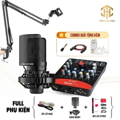 Combo Live Stream Icon Upod Pro + Micro PC SM8B Mới + Box Stereo NMC 378