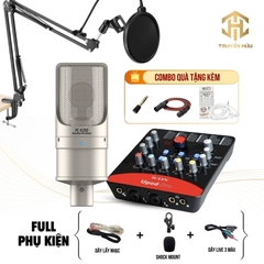 [ COMBO BASIC ] Soundcard ICON + K200 Pro