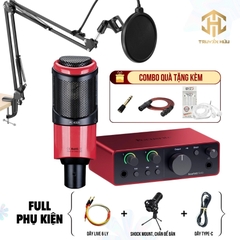 [ COMBO PRO ] Soundcard Solo Gen4 + Micro K320