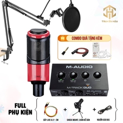 [ COMBO PRO ] Soundcard M-Audio + Micro K320