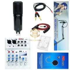 COMBO MIXER E4 + MIC PC K850