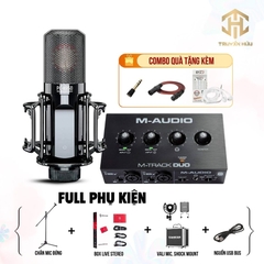 Combo Livestream M-Audio + Mic K850 ( Boxlive 378)