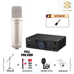 Combo Livestream Fender LT2 + RODE NT1 (Box Live 378)
