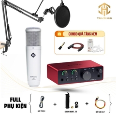 Combo Livestream SOLO GEN 4 + Mic PX-1 (Dây live 2 out)