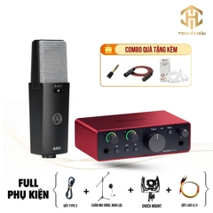 Combo Livestream SOLO GEN 4 + Micro C114 (Dây live 2 out)